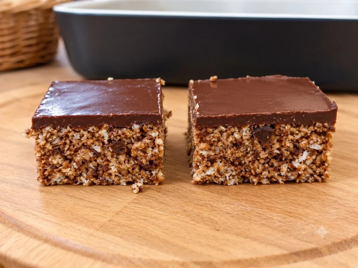 Zabos-kakaós sportszelet recept fotója