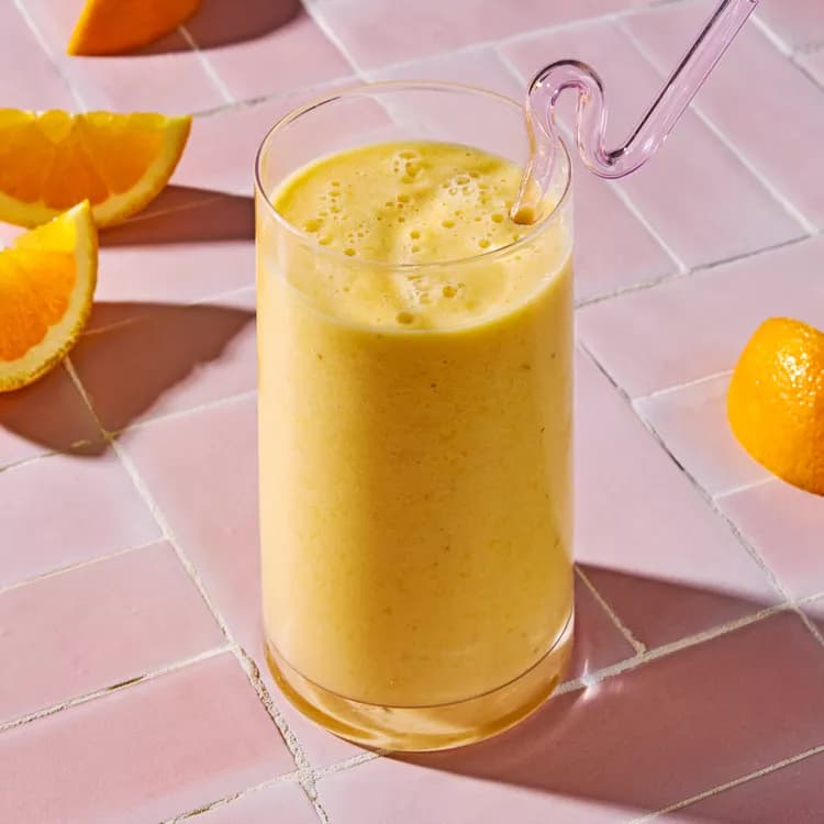 Narancs–mangó smoothie recept fotója