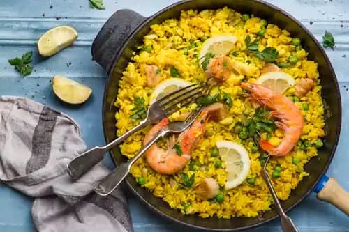 Paella recept fotója