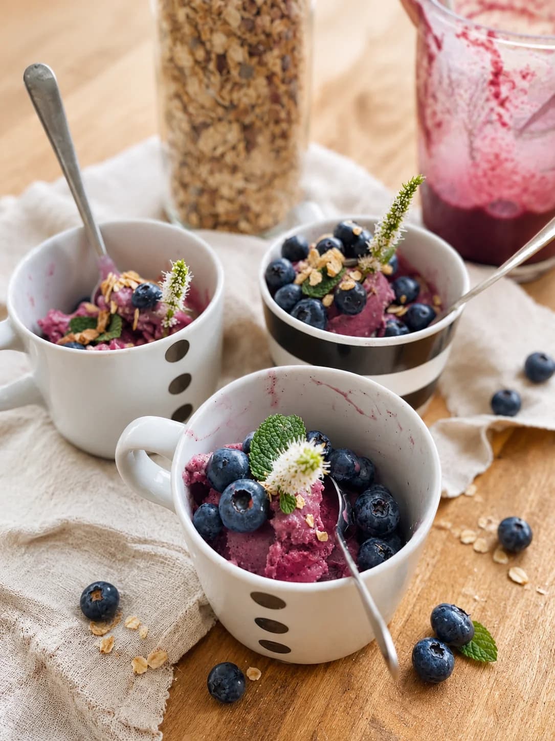 Áfonya fagylalt - Ninja Creami recept fotója