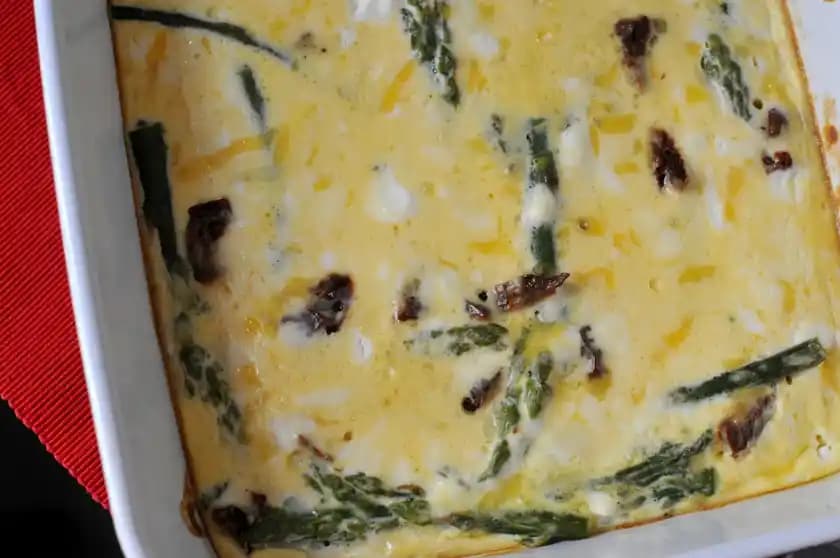 Csőben sült spárga